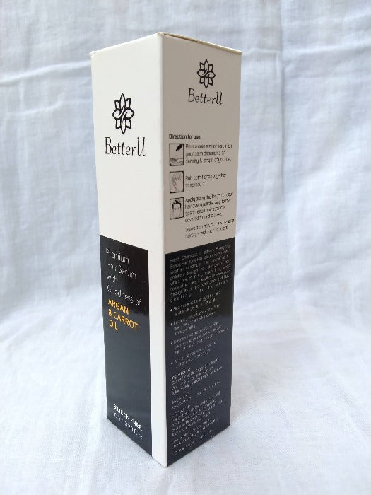 BetterU Premium Hair Serum With Goodness Of Argan & Carrot Oil