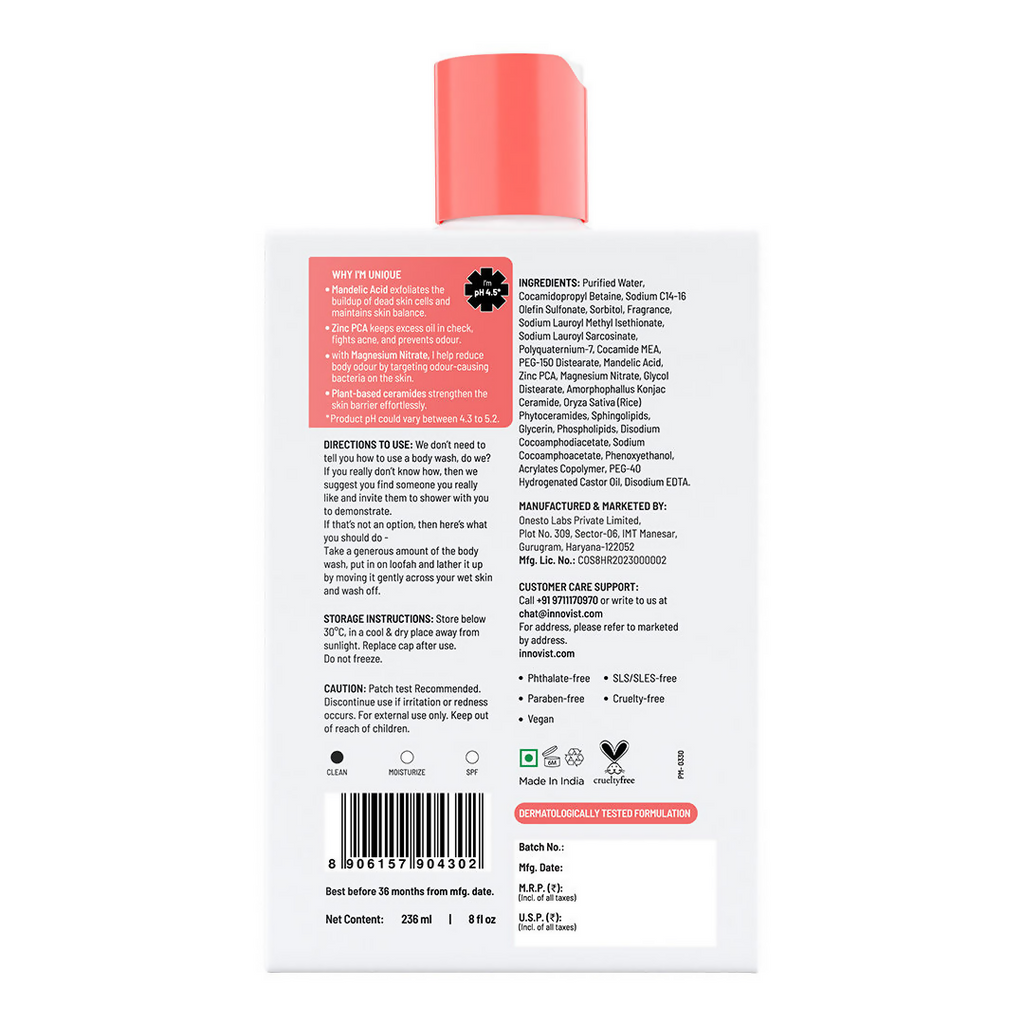 Chemist at Play Odour Control Body Wash