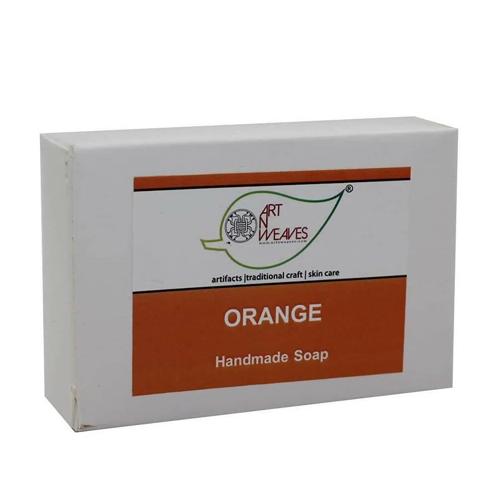 artNweaves Orange Handmade Soap