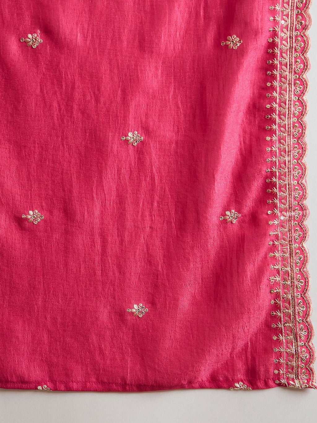 Indo Era Ethnic Motifs Embroidered Thread Work Kurta with Trousers & Dupatta