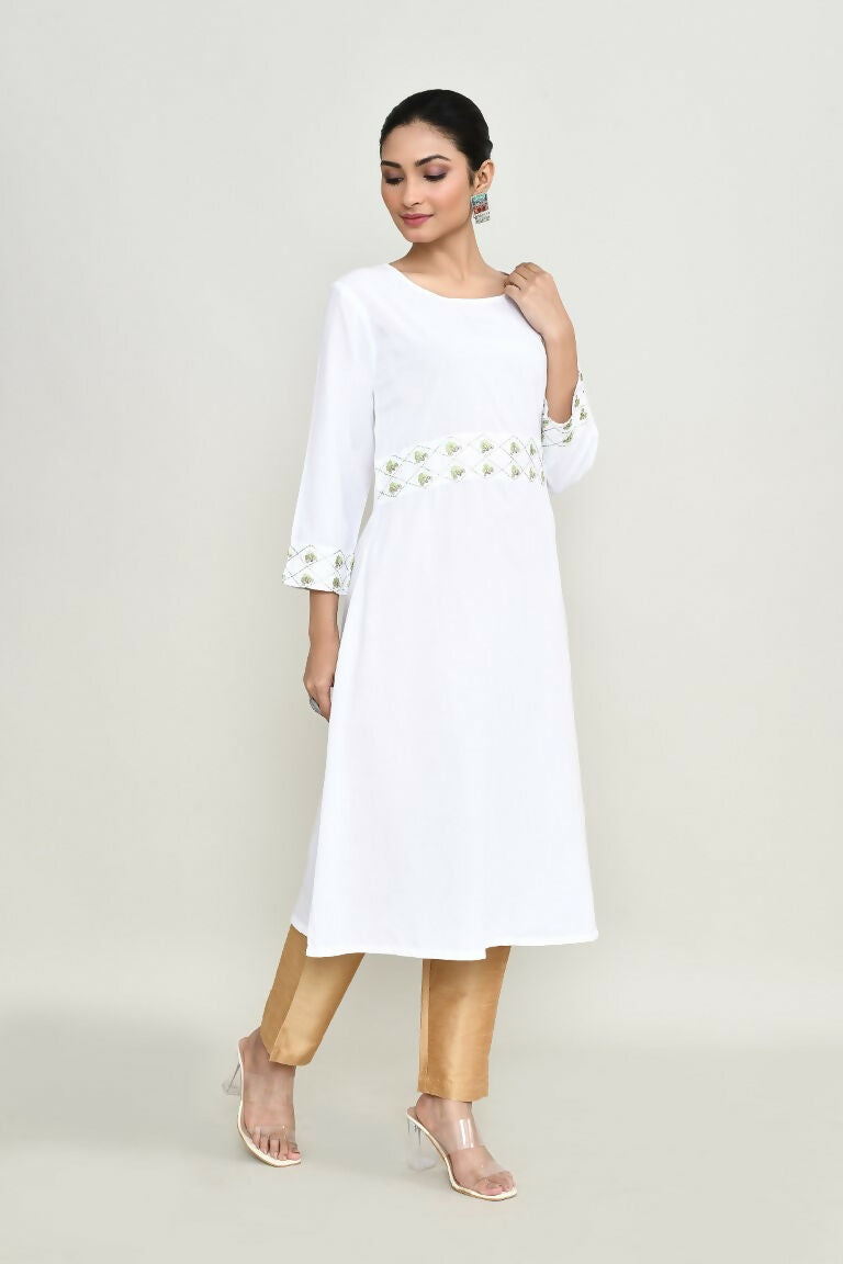 Joban Fashion Black Rayon Kurta Set