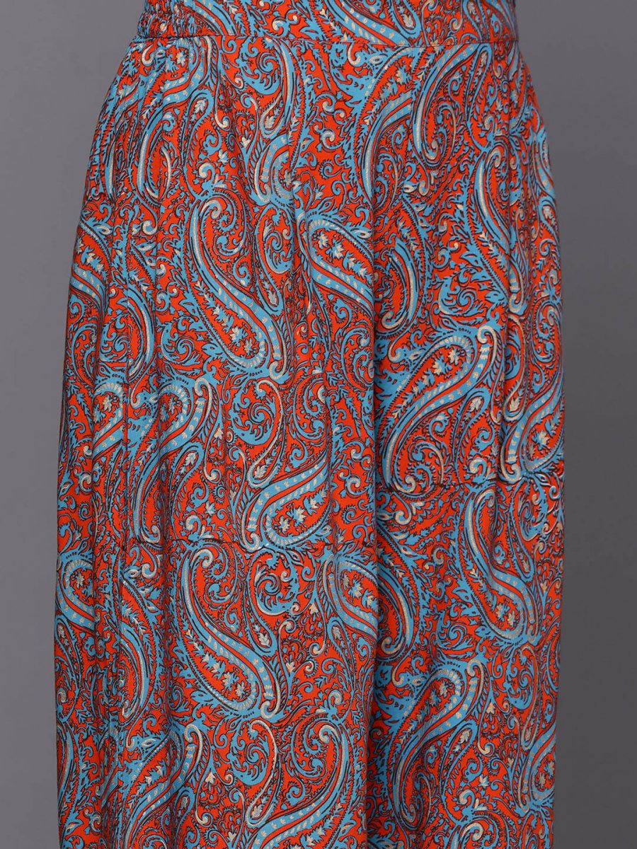 Ahalyaa Women's Traditional Wear Co-ods - Teal Blue