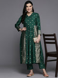 Ahalyaa Women's Traditional wear Kurta Set - Green