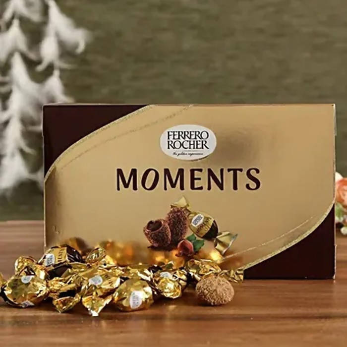 Meenakari Work Rakhi & Ferrero Rochers Moments