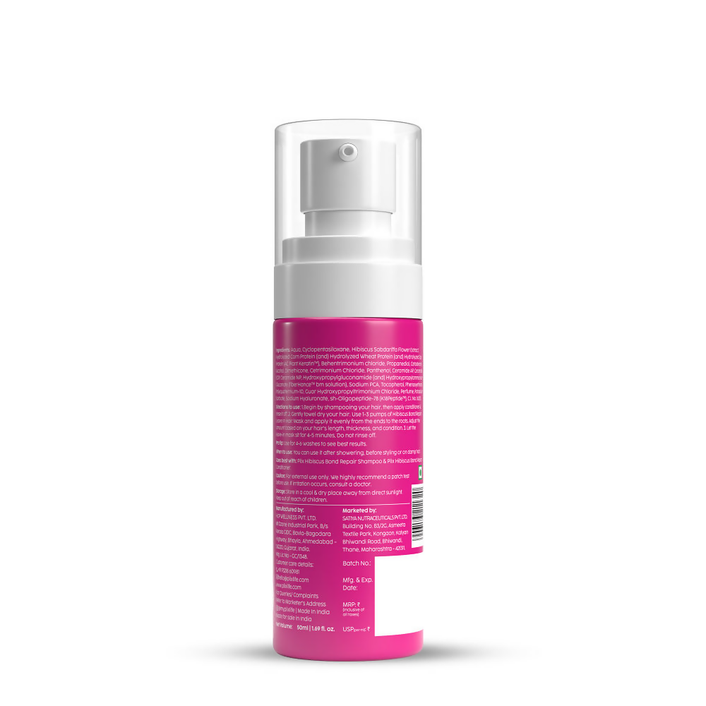 PLIX The Plant Fix Hibiscus Bond Repair Leave In Hair Mask
