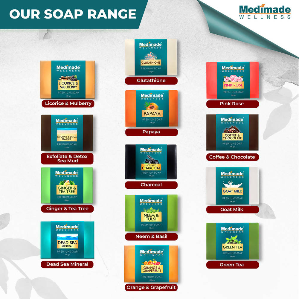Medimade Wellness Neem & Tulsi Premium Soap