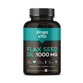 Zingavita Flaxseed Oil 1000 mg Softgel Capsules