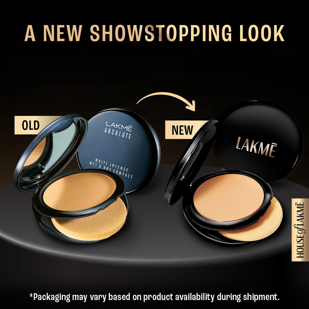 Lakme Xtraordin-Airy Compact, 2 In 1 Compact + Foundation, Lightweight, SPF17 - 05 Beige Honey