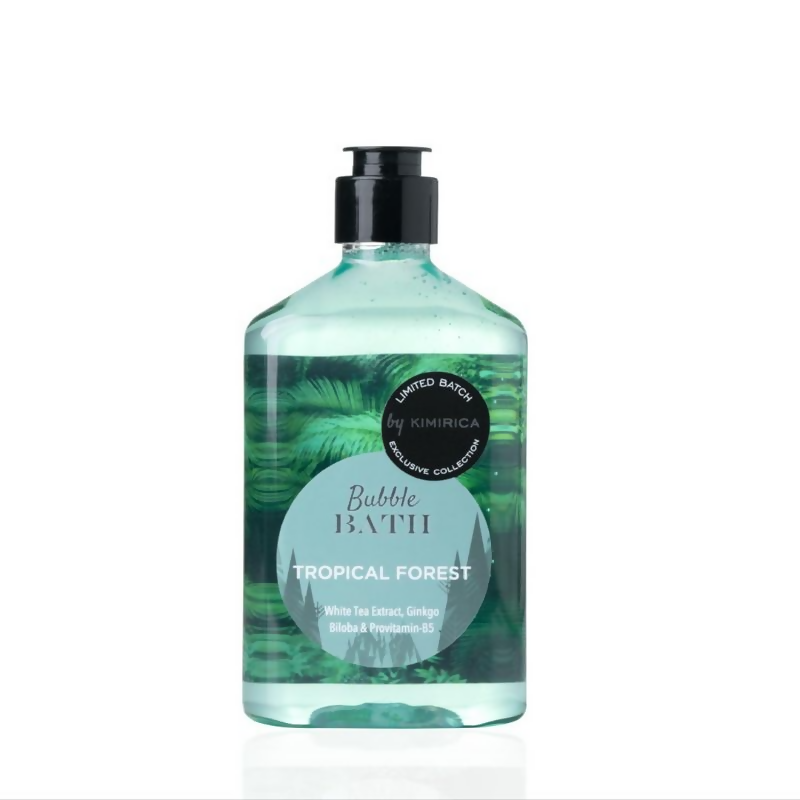 Kimirica Tropical Forest Bubble Bath For Soothing Exotic Bath