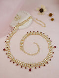 Joban Fashion Red Zinc Alloy Waist Chain For Women