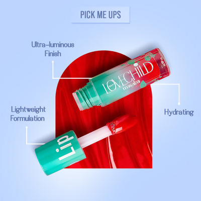 LoveChild By Masaba Gupta Lip Gelato Tinted Lip Oil - Guava Glitz - (Nude)