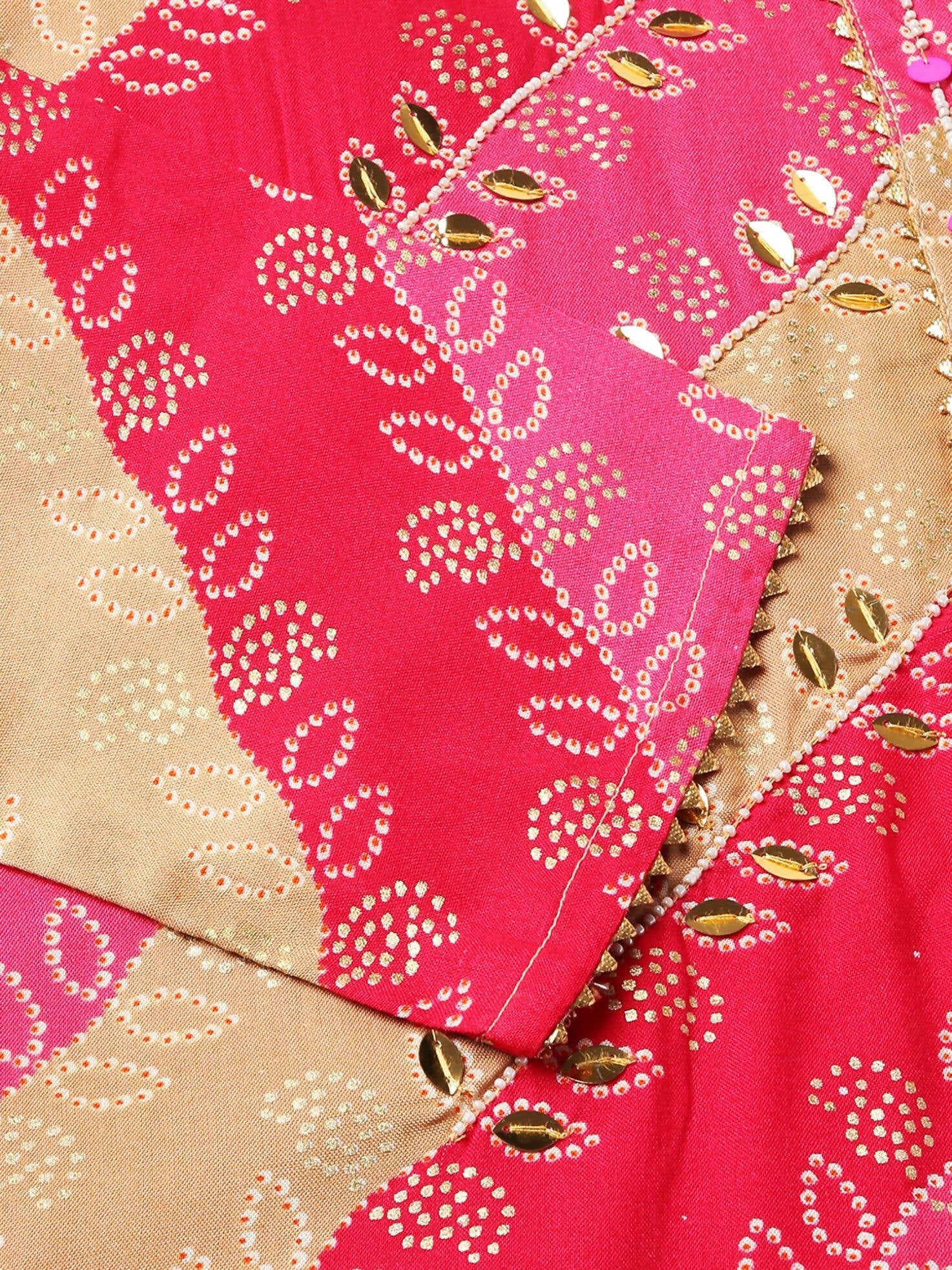 Pink Rayon Floral Printed Straight Fit Kurta - Prasuti
