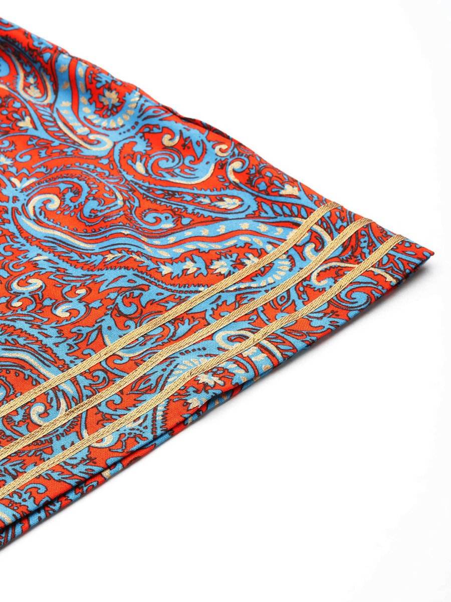 Ahalyaa Women's Traditional Wear Co-ods - Teal Blue