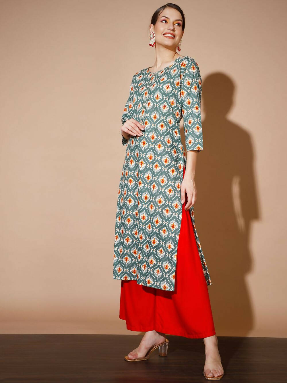 Myshka Women Multi Printed Kurtas