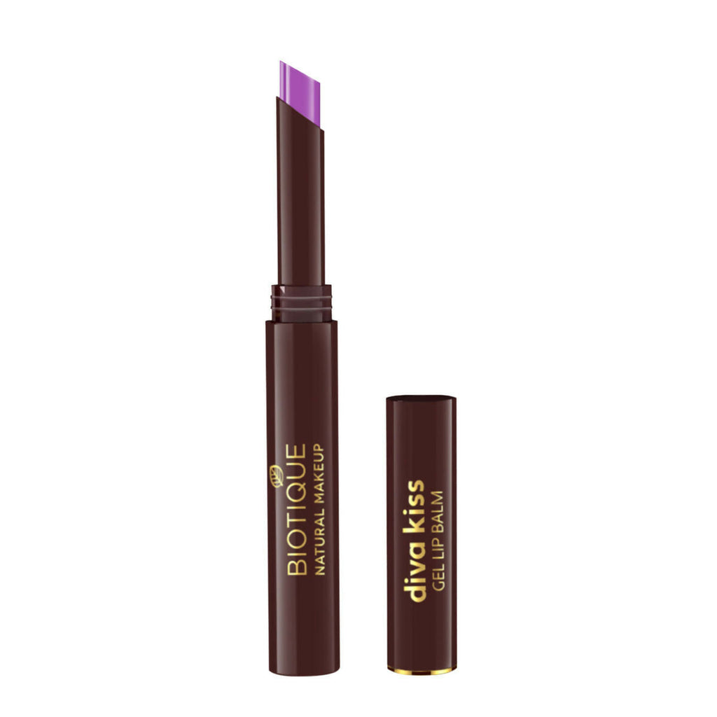 Biotique Diva Kiss Gel Lip Balm - Mulberry Spritzer