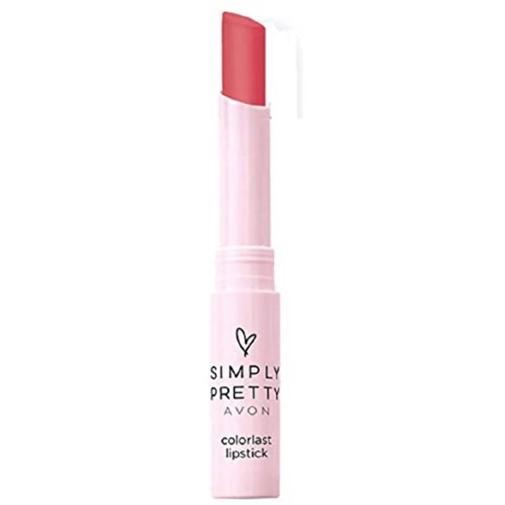 Avon Simply Pretty Colorlast Lipstick - Scarlet
