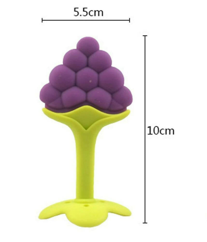 BabyGo Silicone BPA Free Natural Organic Nipple Teethers With Storage Box