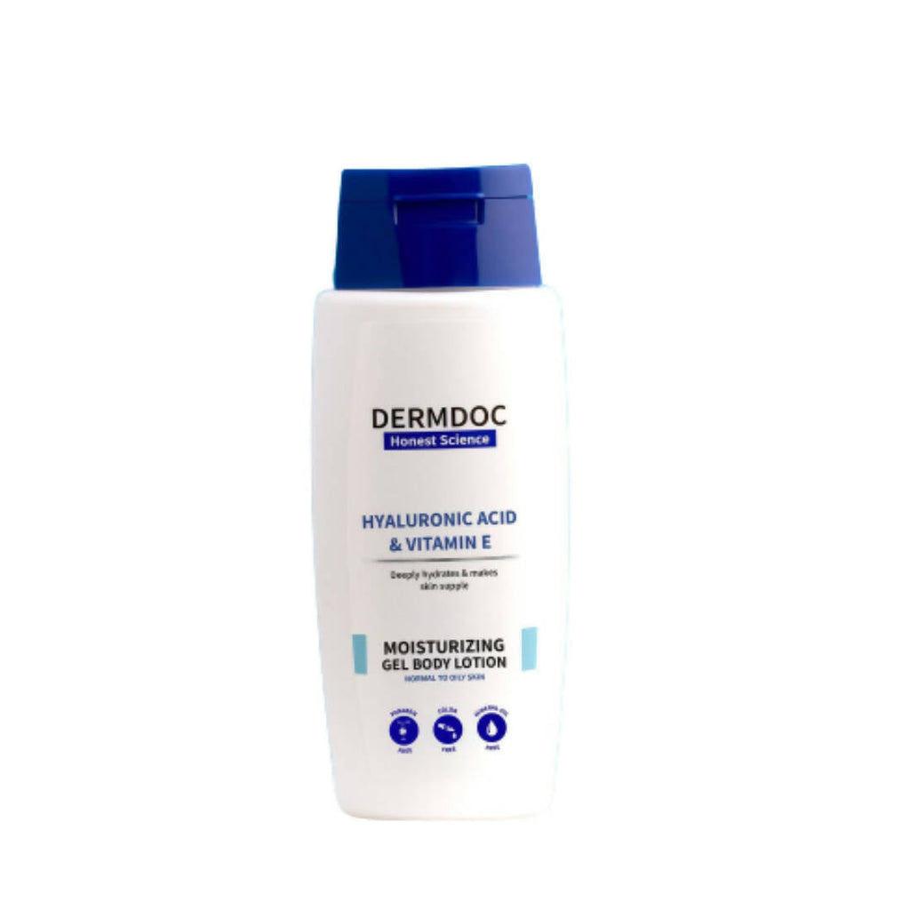Dermdoc Hyaluronic Acid & Vitamin E Moisturizing Gel Body Lotion