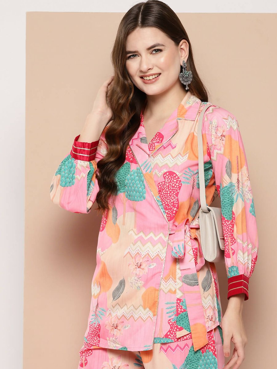Ahalyaa Women's Traditional Wear Co-ods - Multi