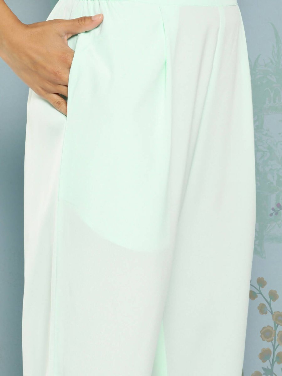 Ahalyaa Women's Traditional wear Kurta Set - Blue
