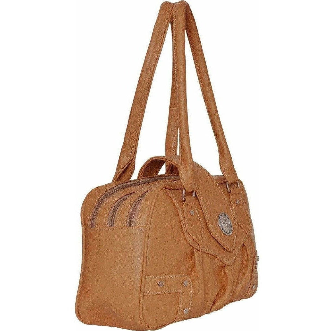 Beige Women Shoulder Bag 
