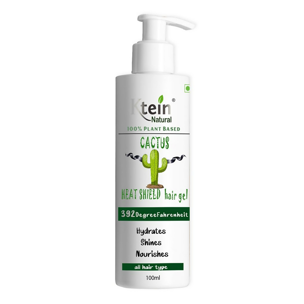 Ktein Cactus Heat Gel: 392°F Ultimate Heat Defense & Luscious Hair