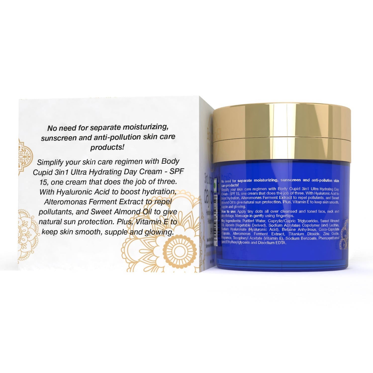 Body Cupid 3 in 1 Ultra Hydrating Day Cream