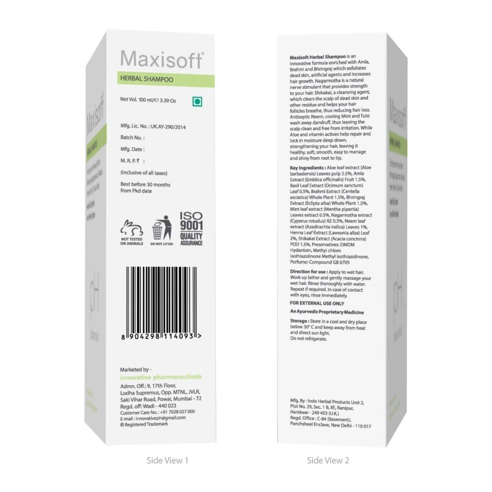 Maxisoft Herbal Shampoo