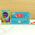 Ironman Metal Rakhi & Cadbury Celebrations Box