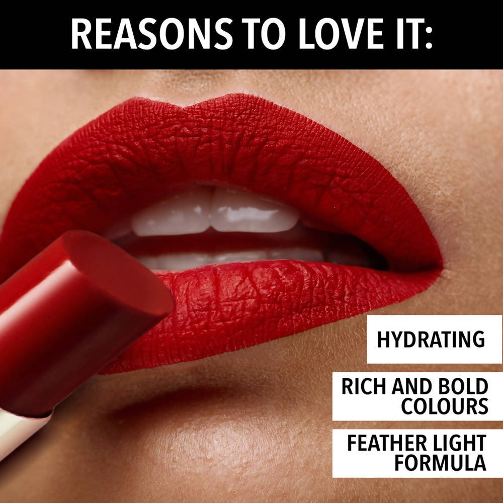 Blue Heaven Powder Matte Lipstick Pink Dust