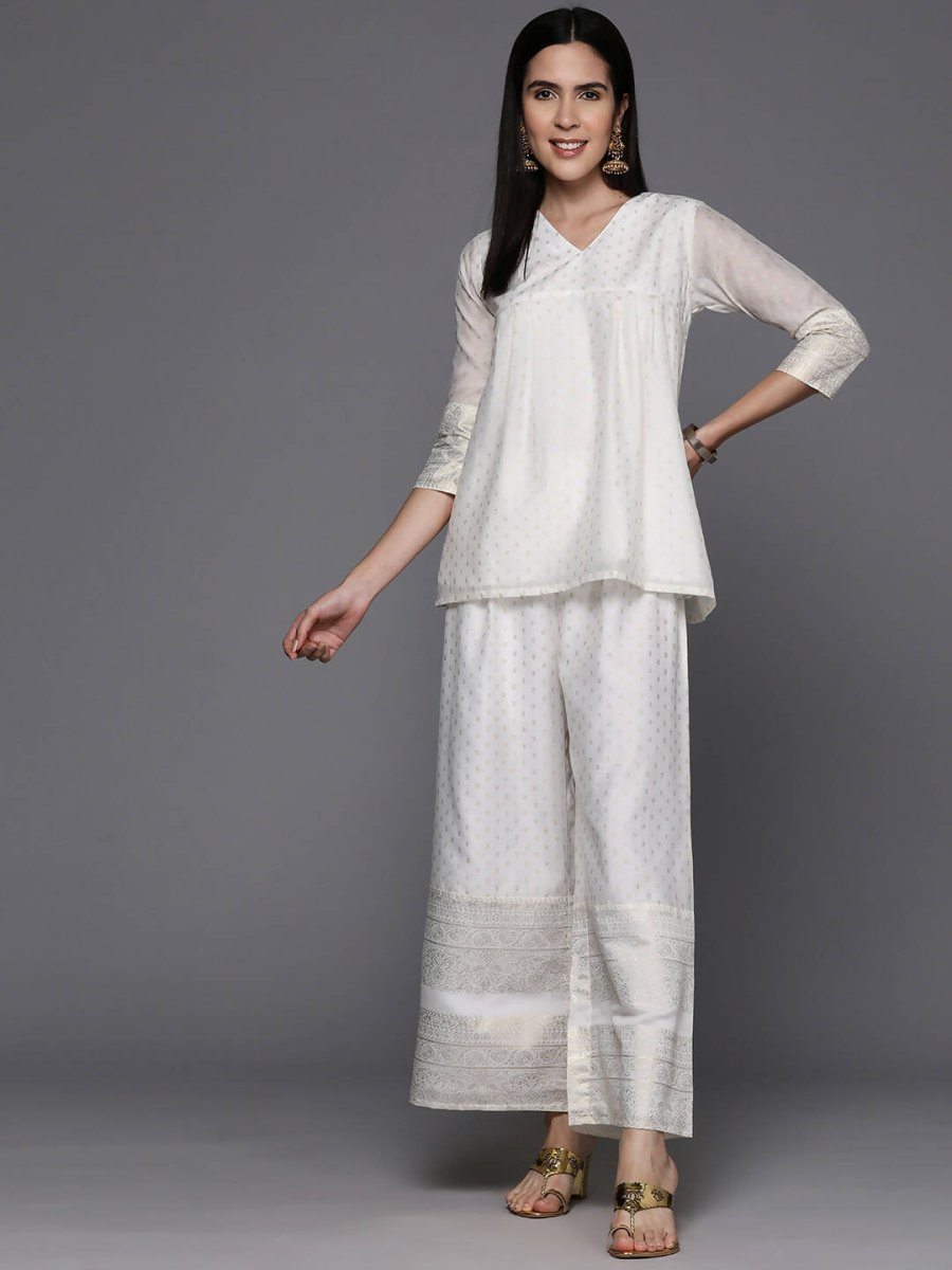 Ahalyaa Women's Traditional Wear Co-ods - Off-white