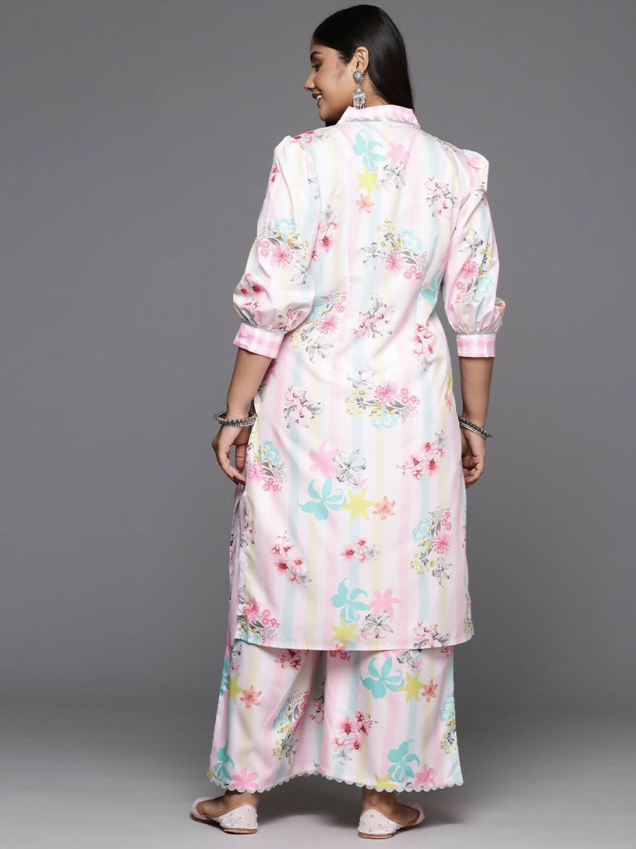 Ahalyaa Women's Traditional wear Kurta Set - Pink