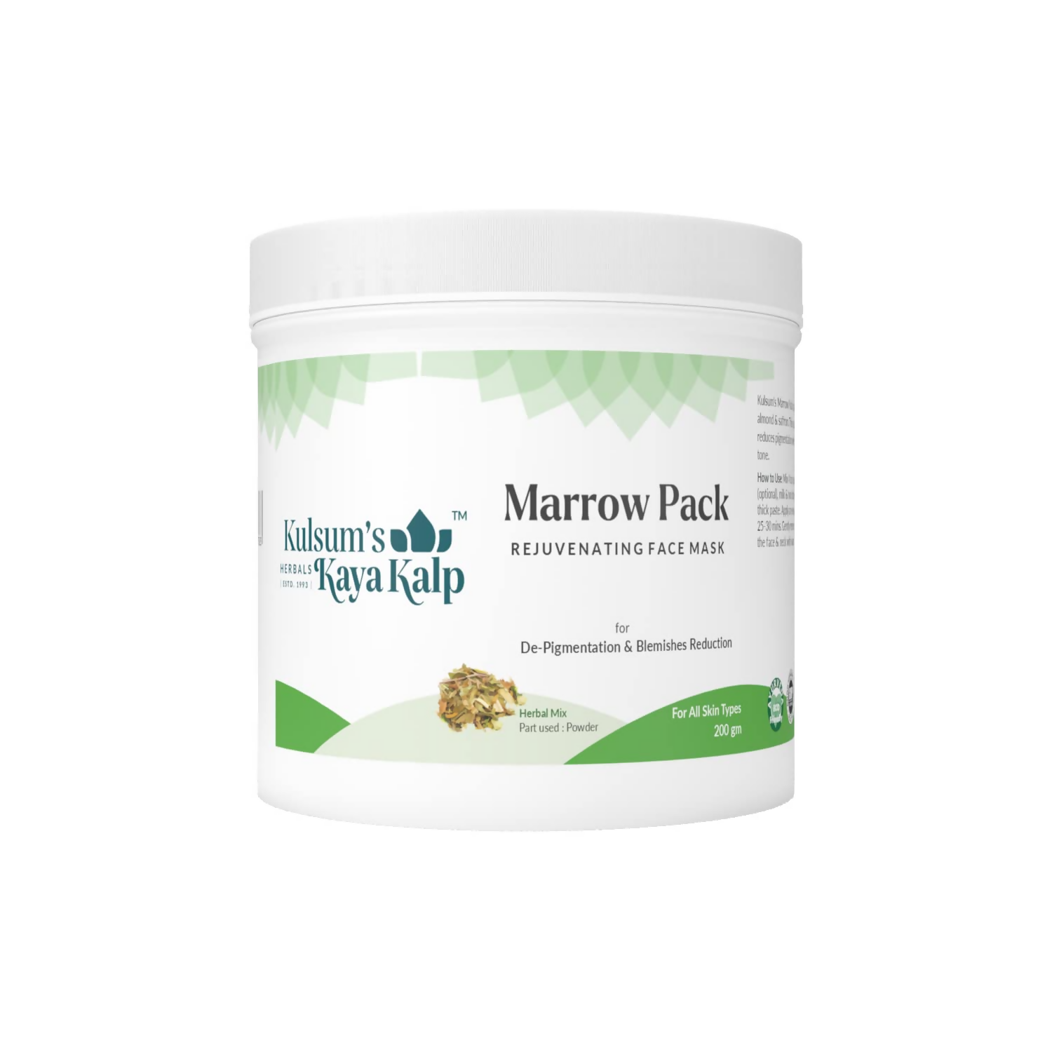 Kulsum's Kaya Kalp Marrow Pack For Pigmentation & Dark Spots