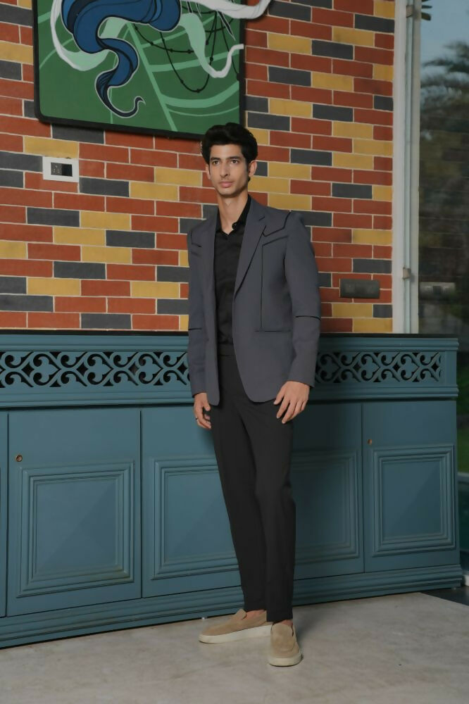 Skarve – Modern Grey & Black Smart Casual Set by Hilo Design