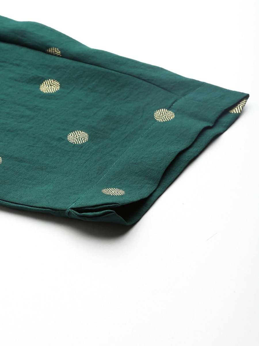 Ahalyaa Women's Traditional wear Kurta Set - Green