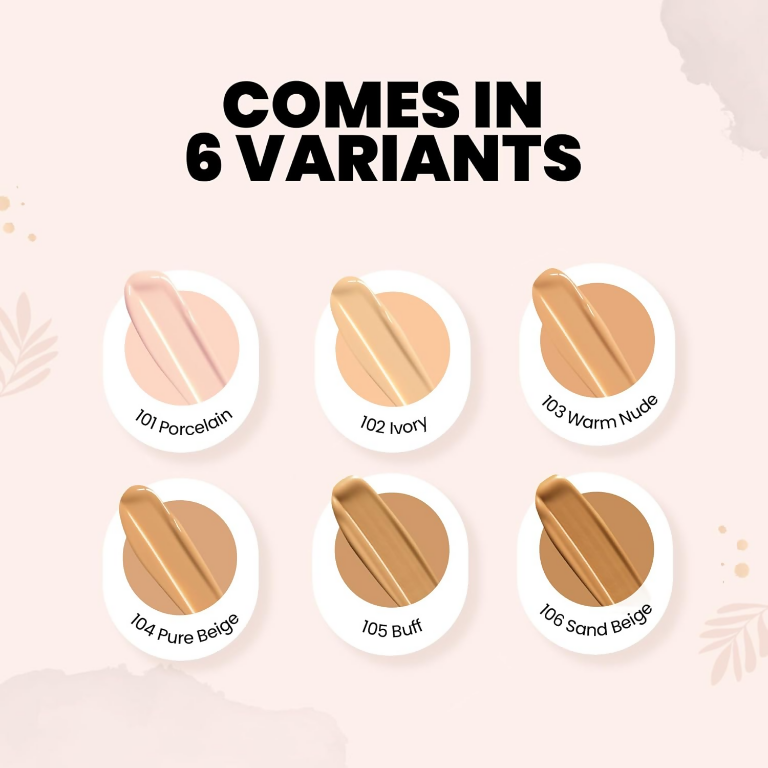 MARS Cosmetics Blossom Soft Matte Full Coverage Foundation - 06 Sand Beige
