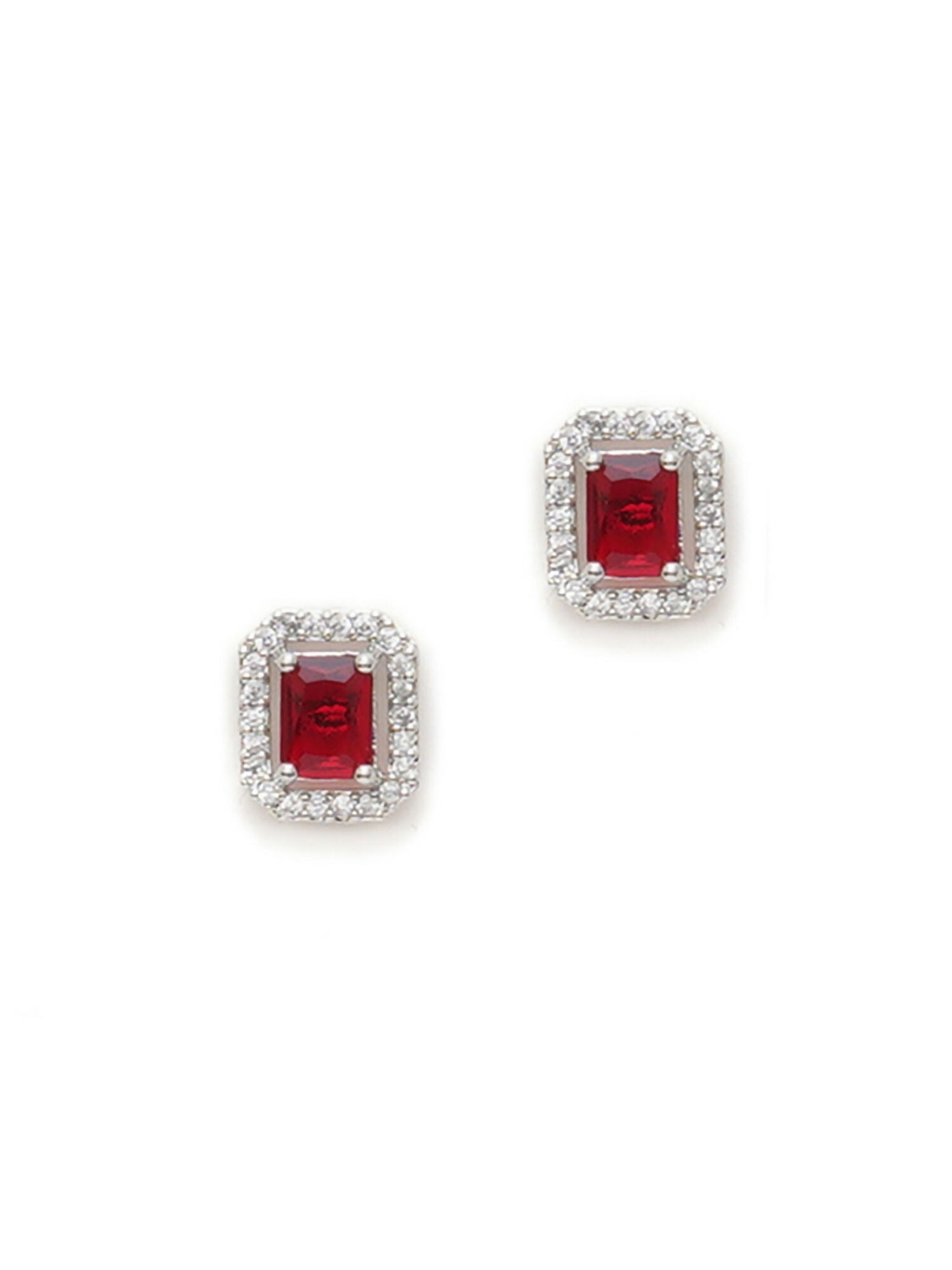 stone stud (Red) - Ruby Raang