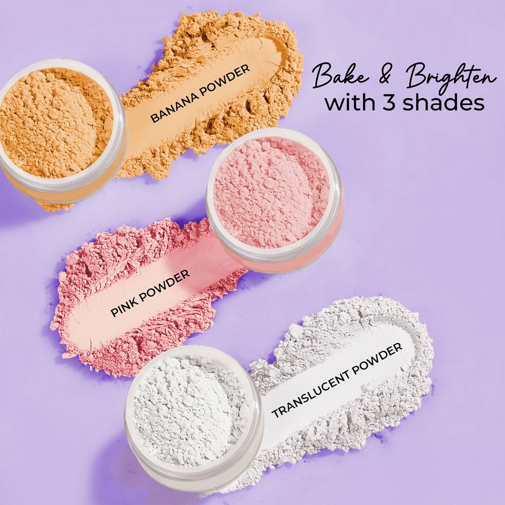 Just Herbs HD Setting Loose Powder - Pink