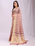 Shree Shyam Fashion Organza Purple Saree