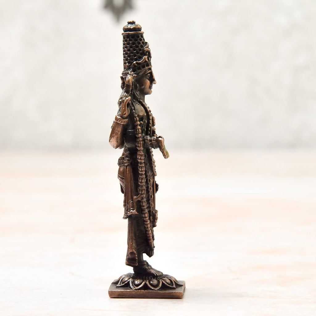 Bhimonee Decor Handmade Copper Balaji Idol