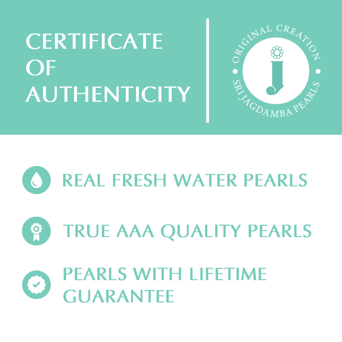 J Pearls Simple Pearl Set - Real Pearl Jewelry
