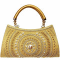 Louise Belgium Hand-held Bag  (Gold)