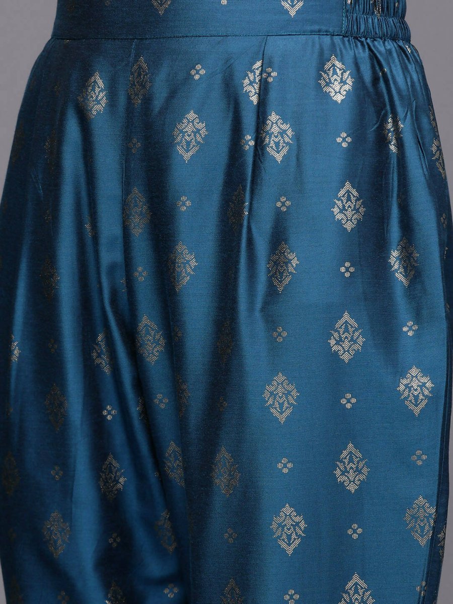 Ahalyaa Women's Traditional wear Kurta Set - Blue