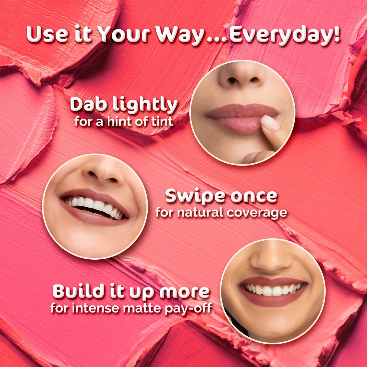 Mamaearth Creamy Matte Long Stay Lipstick - Apricot Taupe
