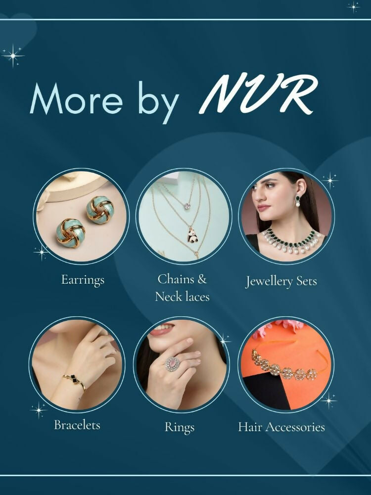 NVR Crystals Handcrafted Round Beaded Bracelet