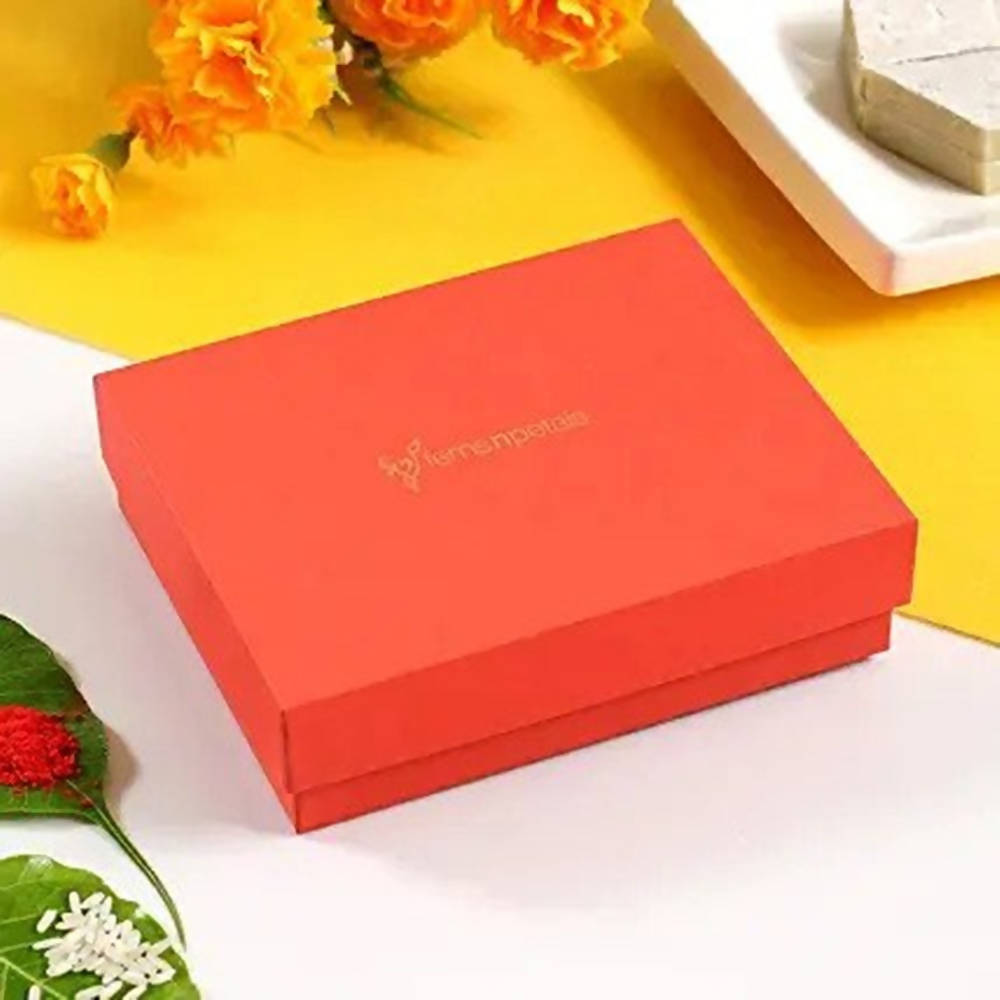 Fancy Rakhis With Amul Dark & Milk Chocolates
