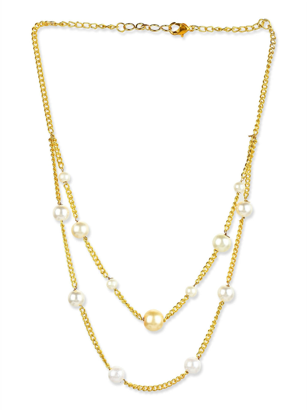 Women's Gold-Polished Chain - Ruby Raang