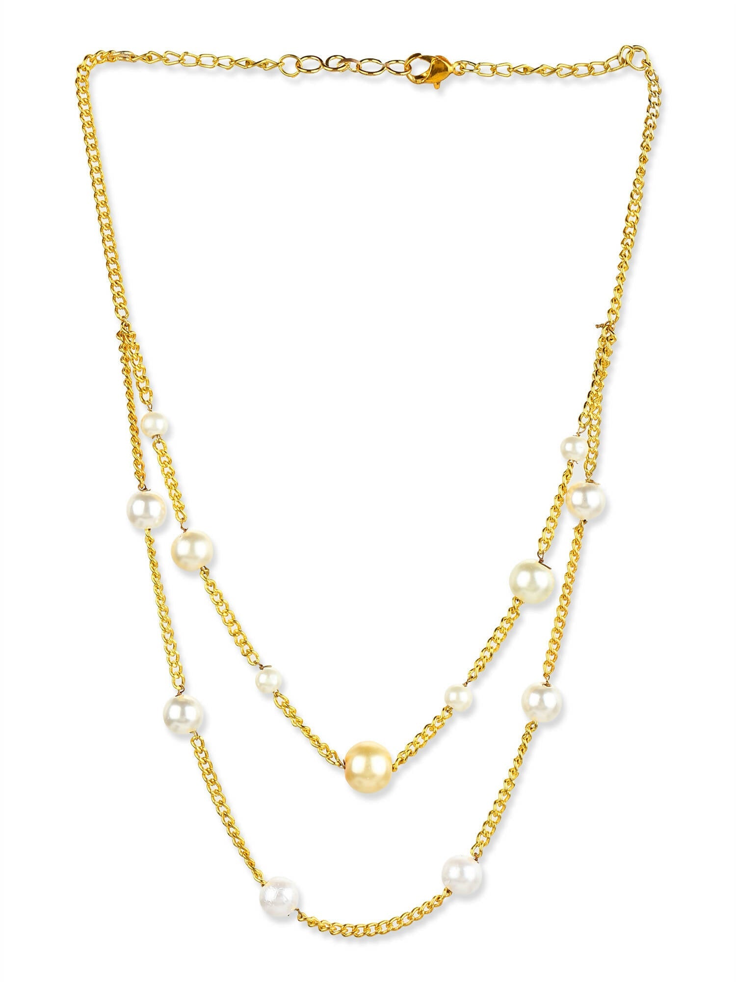 Women's Gold-Polished Chain - Ruby Raang