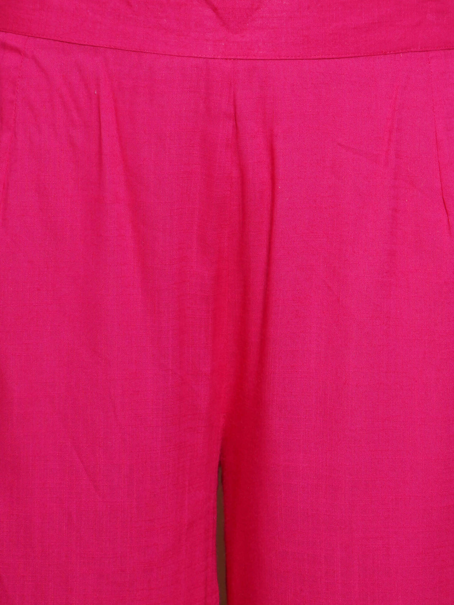 Women Republic Blue And Pink Assyemtrical Kurta Set