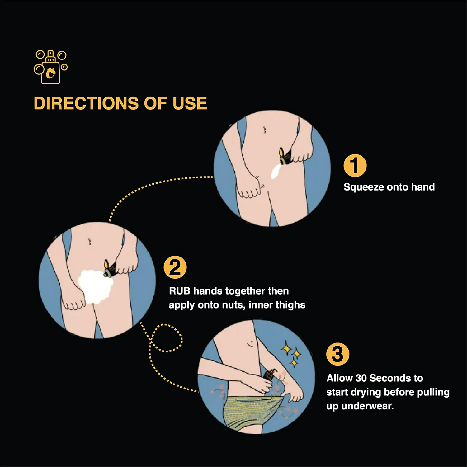 Nuut Guard Liquid Intimate Powder For Men